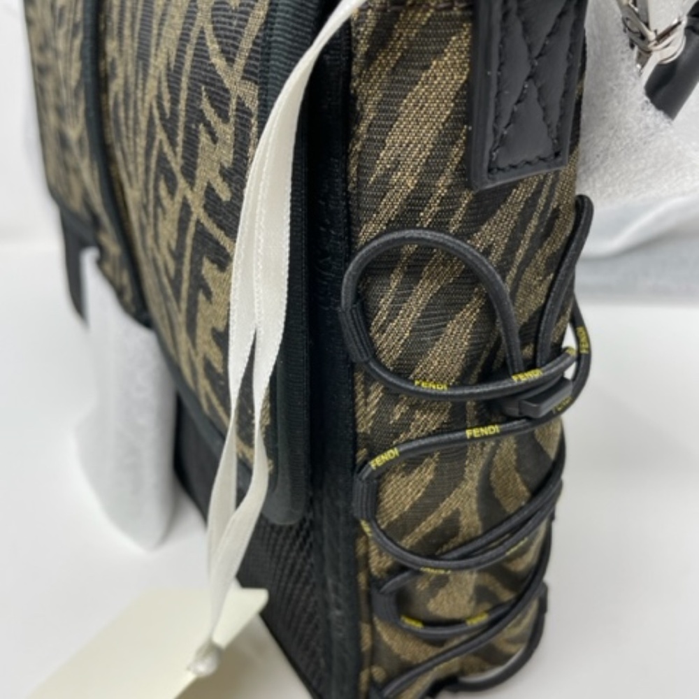 Fendi FF Vertigo Large Baguette Messenger Bag - Picture 6 of 9